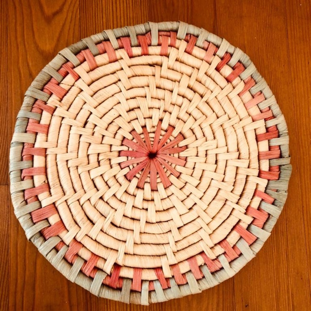 Handmade Moroccan Woven placement mat